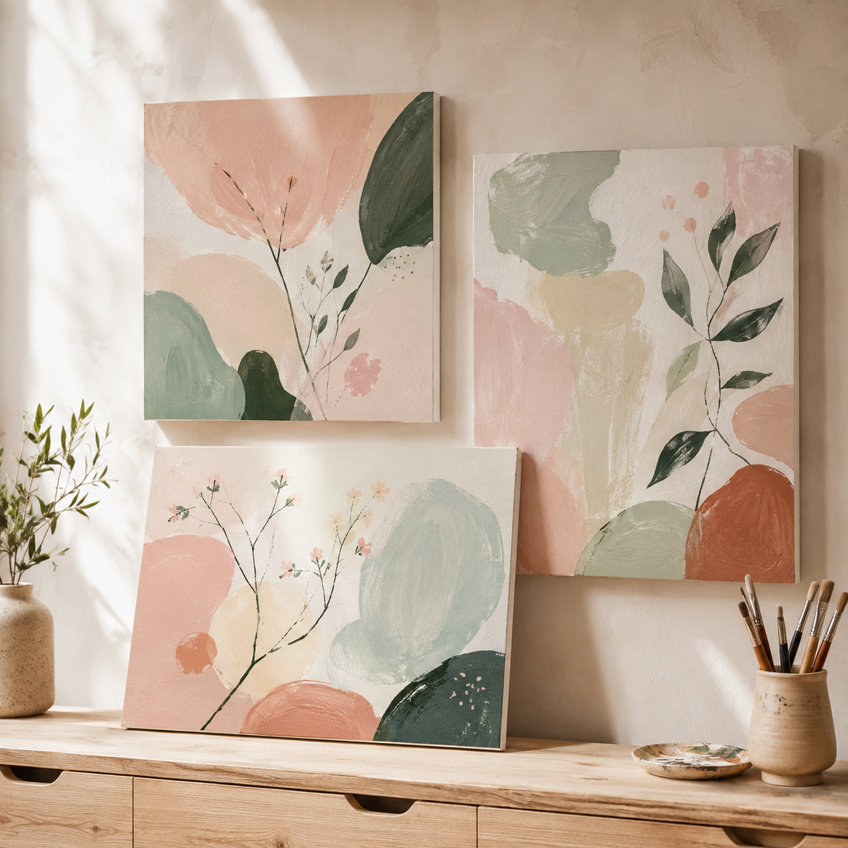 Handgemalte Leinwandkunst